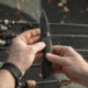 SOG Specialty Knives &amp; Tools Aegis Flk 2.0 Black - Drop Point - SOG-14-41-05-43