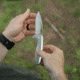 SOG Specialty Knives &amp; Tools Aegis Flk 2.0 Frame Lock 14-41-03-43 Stonewashed Stainless Steel Pocket Knife - SOG-14-41-03-43