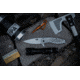 SOG Specialty Knives &amp; Tools Aegis FLK 3.38in Folding Knife, Stonewashed Drop Point Blade, Stainless Steel, 14-41-02-42