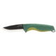 SOG Specialty Knives &amp; Tools Aegis FX Fixed Blade Knives, 3.7in, Straight Edge, CRYO KRUPP 4116 Steel, Drop Point, Green, GRN / TPU Handle, Black, SOG-17-41-02-41