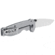 SOG Specialty Knives &amp; Tools Flash FL 3.4in Folding Knife, Stainless Steel, Silver 14-18-01-57