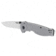 SOG Specialty Knives &amp; Tools Flash FL 3.4in Folding Knife, Stainless Steel, Silver 14-18-01-57