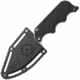 SOG Specialty Knives &amp; Tools Instinct Fixed Blade Knife, 2.3in, 5Cr15MoV Blade, Clip Point, Black, Silver, Stainless Steel and G10 Handle, Silver/Silver &amp; Black, SOG-NB1012-CP