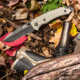 SOG Specialty Knives &amp; Tools Kiku Assisted Folding Knife, Black, KU-3004