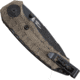 SOG Specialty Knives &amp; Tools Kiku Assisted Folding Knife, Black, KU-3004