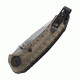 SOG Specialty Knives &amp; Tools Kiku Assisted VG10 Folding Knife, Satin, KU-3001