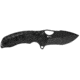 SOG Specialty Knives &amp; Tools Kiku XR Folding Knife, Black, 12-27-02-57