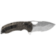 SOG Specialty Knives &amp; Tools Kiku XR Folding Knife, 3in, CTS XHP Blade, Tanto, Green, Linen Micarta Handle, SOG-12-27-01-57