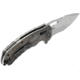 SOG Specialty Knives &amp; Tools Kiku XR Satin Folding Knife, Silver, 12-27-01-57