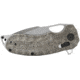 SOG Specialty Knives &amp; Tools Kiku XR Satin Folding Knife, Silver, 12-27-01-57