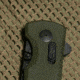SOG Specialty Knives &amp; Tools Pentagon XR Automatic Folding Knife, 3.63in, CTS-XHP Stainless, Spear Point Blade, Black Oxide, OD Green G10 Handle, 12-61-02-57