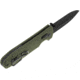 SOG Specialty Knives &amp; Tools Pentagon XR Automatic Folding Knife, 3.63in, CTS-XHP Stainless, Spear Point Blade, Black Oxide, OD Green G10 Handle, 12-61-02-57