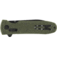 SOG Specialty Knives &amp; Tools Pentagon XR Automatic Folding Knife, 3.63in, CTS-XHP Stainless, Spear Point Blade, Black Oxide, OD Green G10 Handle, 12-61-02-57
