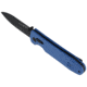 SOG Specialty Knives &amp; Tools Pentagon XR LTE Folding Knives, 3.6in, Straight Edge, CTS XHP Steel, Spear Point, Blue, G10 Handle, SOG-12-61-06-57