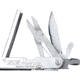 SOG Specialty Knives &amp; Tools PowerLock Multiool Scissors w/ Nylon Sheath, Satin Finish, Silver, SOG-S60N-CP