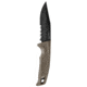 SOG Specialty Knives &amp; Tools Recondo FX Fixed Blade Knives, 4.6in, Partially Serrated Edge, CRYO 440C Steel, Spear Point, FDE, GRN / TPU Handle, Black, SOG-17-22-04-57