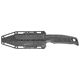SOG Specialty Knives &amp; Tools Recondo FX Fixed Blade Knives, 4.6in, Straight Edge, CRYO 440C Steel, Spear Point, Black, GRN / TPU Handle, Black, SOG-17-22-01-57
