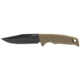 SOG Specialty Knives &amp; Tools Recondo FX Fixed Blade Knives, 4.6in, Straight Edge, CRYO 440C Steel, Spear Point, FDE, GRN / TPU Handle, Black, SOG-17-22-03-57