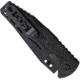 SOG Specialty Knives &amp; Tools Salute Mini Folding Knife, 3.1in, 8Cr13MoV Blade, Clip Point, Black, G10 Handle, Black Oxide Finish, Black/Black, SOG-FF1101-CP