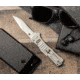 SOG Specialty Knives &amp; Tools SlimJim Assisted Folding Knife, 3.18in, AUS-8 Blade, Clip Point, Bead Blasted, 420 Stainless Steel Handle, SOG-SJ31-CP
