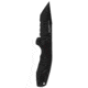 SOG-TAC AU Compact  – Black / Tanto / Partially Serrated