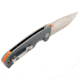 SOG Specialty Knives &amp; Tools Tellus FLK Folding Knives, 3.65in, CRYO 440C, Clip Point Blade, Wolf Gray GRN Handle, 14-06-02-43