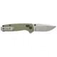 SOG Specialty Knives &amp; Tools Terminus XR Flipper 2.95in Folding Knife, G10, Olive Drab Green, Box, TM1022-BX