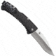 SOG Specialty Knives &amp; Tools Traction Folding Knife, 3.5in, 5Cr13MoV Blade, Clip Point, Black, Glass-Reinforced Nylon Handle, SOG-TD1011-CP