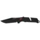 SOG Specialty Knives &amp; Tools Trident AT Assisted Opening Folding Knife, 3.7 in, CRYO D2 Steel, Tanto, GRN, Black/Red, SOG-11-12-04-41