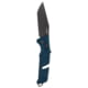 SOG Specialty Knives &amp; Tools Trident AT Assisted Opening Folding Knife, 3.7 in, CRYO D2 Steel, Plain Tanto Blade, Uniform Blue GRN Handle, SOG-11-12-09-41