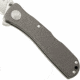SOG Specialty Knives &amp; Tools Twitch II Folding Knife, 2.65in, AUS-8 Blade, Drop Point, Grey, Anodized Aluminum 6061-T6 Handle, Tan, SOG-TWI8-CP