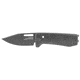 SOG Specialty Knives &amp; Tools Ultra XR XHP Folding Knives, 2.8in, Straight Edge, CTS XHP Steel, Spear Point, Blackout, Carbon Fiber Handle, SOG-12-63-05-57