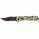 SOG Trident Knife w/ PS Fold, 3.75in. Steel Blade and Digi Camo Grooved Handle, Black TiNi Finish, JBT-TF10-CP