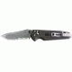 SOG X-Ray Vision Mini Knife w/ PS Fold 3in. VG-10 Steel Blade and GRN Handle, Bead Blasted Finish, Black MXV72-CP