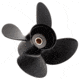Solas 1513-145-17 Amita 4 Aluminum 4 Blade Prop Rh 14.5 Dia. x 17 Pitch x 15 Spline, 1513-145-17