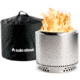 Solo Stove Bonfire Pit, Shelter And Stand, Stainless Steel, SSBON-SD-2.0+SHELTER