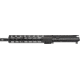 Sons of Liberty Gun Works Half Complete Upper Receiver, M4-89, 5.56mm, 12.5in, 11.5in, Combat Barrel, M89 Rail, A2 Flash Hider, No BCG or CH, Black, M489UPPER-12.5-556