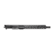 Sons of Liberty Gun Works Half Complete Upper Receiver, M4-89, 5.56mm, 13.7in, 13.75in, Combat Barrel, M89 Rail, P/W HUX XL Flash Hider, No BCG or CH, Black, M489UPPER-13.7-556-XL