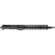 Sons of Liberty Gun Works Half Complete Upper Receiver, M4-89, 5.56mm, 13.7in, 13in, Combat Barrel, M89 Rail, P/W NOX9 Flash Hider, No BCG or CH, Black, M489UPPER-13.7-556