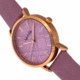 Sophie And Freda Budapest Leather-Band Watch, Pink, One Size, SAFSF5005