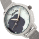 Sophie And Freda Raleigh Mother-Of-Pearl Bracelet Watch w/Swarovski Crystals, Grey, One Size, SAFSF5701