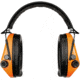 Sordin Supreme PRO-X Slim Headset, Leather Headband, Orange Cups, 520472