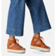 Sorel Cameron Flatform Lace Wedge Sandals Suede - Womens, Desert Sun/Gum 17, 8.5 US, 1999091-806-8.5