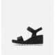 Sorel Cameron Wedge Sandal - Womens, Black, 8 US, 1943671-010-8