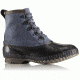 Sorel Cheyanne II Short CVS Rain Boot, Mens, Collegiate Navy/Quarry, 9 US, 1750261464-9
