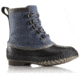 Sorel Cheyanne Short Casual Boot, Youth, Collegiate Navy/Quarry, 3 US, 1796061464-3