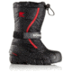 Sorel Childrens Flurry Boot, Black, Bright R, 12, 1638082015-12