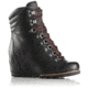 Sorel Conquest Wedge Casual Boot - Women's-Black-Medium-11