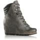Sorel Conquest Wedge Casual Boot - Women's-Quarry-Medium-10