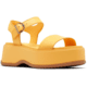Sorel Dayspring Ankle Strap Sandal - Womens, Yellow Ray/Yellow Ray, 7.5, 2069731-756-7.5